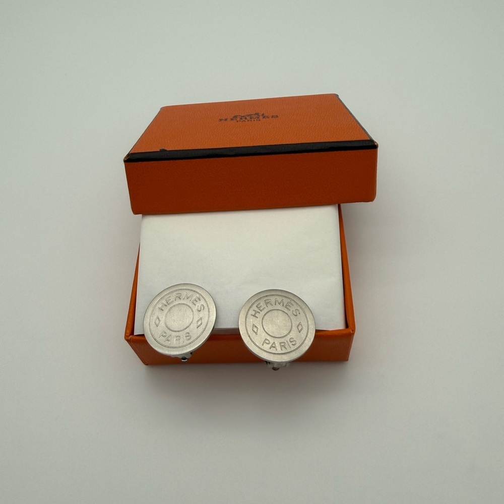 Hermès Clou de Selle earrings